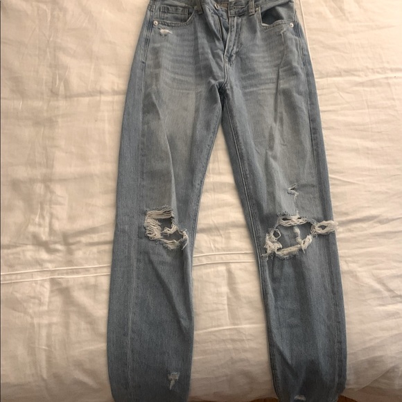 American Eagle Ripped Mom Jeans - Picture 2 of 3